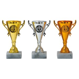 Bokaal beker in 3 kleuren