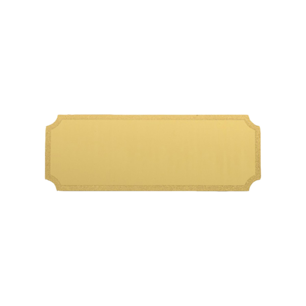 Gegraveerde metalen plaatje 6.2x2.4 cm - Afbeelding 3