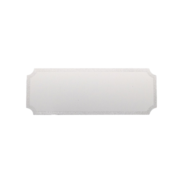Gegraveerde metalen plaatje 6.2x2.4 cm - Afbeelding 4